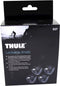 Thule Lockable Knob Fietsendragers Accessoire Black 4-pack