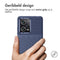 Thunder Backcover voor de Xiaomi Poco X5 Pro 5G - Donkerblauw