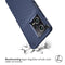 Thunder Backcover voor de Xiaomi Poco X5 Pro 5G - Donkerblauw