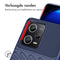 Thunder Backcover voor de Xiaomi Poco X5 Pro 5G - Donkerblauw