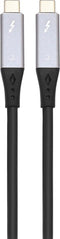 Thunderbolt 3 Kabel - USB-C naar USB-C - 100W - 40Gbps- Gecertificeerd - 1.5 Meter