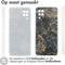 iMoshion Hoesje Geschikt voor Samsung Galaxy A12 Hoesje Siliconen - iMoshion Design hoesje - Meerkleurig / Black Marble