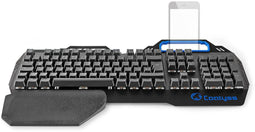 Nedis GKBD400BK - Mechanisch Gamingtoetsenbord - RGB Verlichting - Qwertz DE