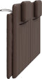 vidaXL - Hoofdbordkussen - 160 - cm - kunstleer - bruin