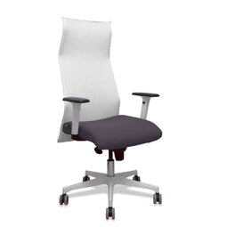 Bureaustoel Piqueras y Crespo 54BR65G Wit Donker grijs