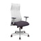 Bureaustoel Piqueras y Crespo 54BR65G Wit Donker grijs