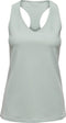 ONLY PLAY ONPJANA SL TRAIN V-NECK TOP - Dames Sporttop - Ademend en vochtregulerend - Ijsblauw