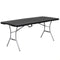 Vouwtafel Lifetime Zwart 183 x 73 x 76 cm
