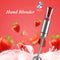 Royalty Line® ESMS800 Staafmixer Set - 3 in 1 Mixer / Hakmolen / Garde - 800W - BPA Vrij - Handmixer - 20 Snelheidsinstellingen - RVS / Rood