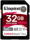 Kingston Canvas React Plus - SDHC 32GB - UHS-II 300 MB/s - Zwart