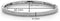 TI SENTO Dames Armband - 925 zilver - Zirconia wit - Maat M - 2874ZI