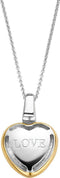 TI SENTO Dames Hanger - 925 zilver - Zirkonia met geel verguld - 6801ZY