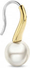 TI SENTO Dames Oorbellen - 925 zilver - Parel met geel verguld - 7937YP
