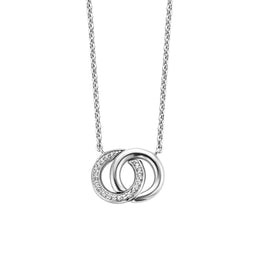 TI SENTO Ketting 3822ZI - Zilveren dames ketting - Maat 48