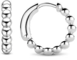 TI SENTO Middelgrote oorringen - 7825SI - Zilveren dames oorbellen