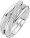 TI SENTO Ring 12056ZI - Zilveren dames ring - Maat 56