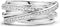 TI SENTO Ring 12056ZI - Zilveren dames ring - Maat 56