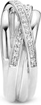 TI SENTO Ring 12056ZI - Zilveren dames ring - Maat 56