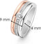 TI SENTO Ring 12094ZR - Zilveren dames ring - Maat 56