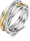 TI SENTO Ring 12318ZY - Zilveren dames ring - Maat 56