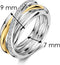 TI SENTO Ring 12318ZY - Zilveren dames ring - Maat 56