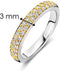 TI SENTO Ring 1414ZY - Zilveren dames ring - Maat 54