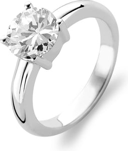 TI SENTO Ring 1464ZI - Zilveren dames ring - Maat 58