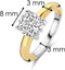 TI SENTO Ring 1464ZY - Zilveren dames ring - Maat 54