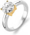 TI SENTO Ring 1464ZY - Zilveren dames ring - Maat 54