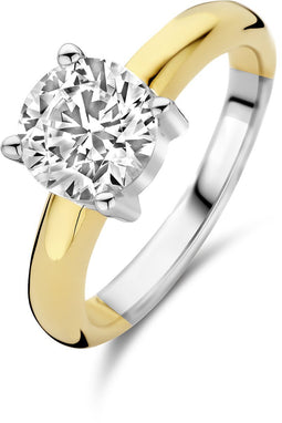 TI SENTO Ring 1464ZY - Zilveren dames ring - Maat 56