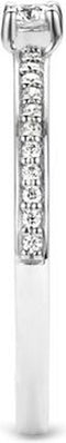 TI SENTO Ring 1869ZI - Zilveren dames ring - Maat 52