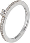 TI SENTO Ring 1869ZI - Zilveren dames ring - Maat 52