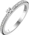TI SENTO Ring 1869ZI - Zilveren dames ring - Maat 54