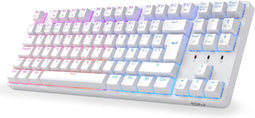 CIY X77 - Mechanisch gamingtoetsenbord - RGB achtergrondverlichting - Wit
