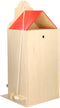 Playwood - Houten Pakhuis / Grachtenpand klein; hoogte 67 CM