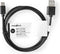 Nedis CCGW60600BK10 - USB-C 2.0 Kabel - 100cm - Zwart