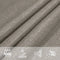 vidaXL - Zonnezeil - 160 - g/m² - rechthoekig - 3x4,5 - m - HDPE - lichtgrijs