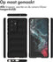 imoshion Hoesje - Geschikt voor Samsung Galaxy S22 Ultra - EasyGrip Backcover - Zwart