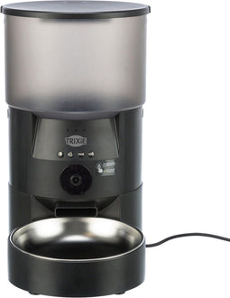 Trixie TX-C Smart - Voerautomaat met camera - 10 maaltijden - Zwart - 3 liter