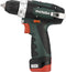 Metabo POWERMAXX BS BASIC - Accu-schroefboormachine 12V - 2.0 Ah Li-ion - Ergonomisch ontwerp (2 stuks)