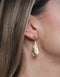 Scmyk EG-268 B - Oorbellen - Goud plated met kraaltjes - Goudkleurig