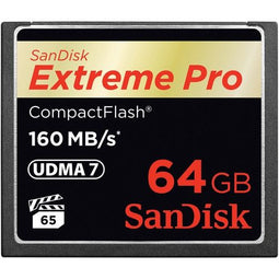 Sandisk Extreme Pro - Compact Flash - 64GB 160MB/s
