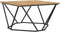 vidaXL - Koffietafel - Artisan - Eiken - 80x80x45 - cm - Gemaakt - van - Geengineerd - Hout