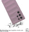 imoshion Hoesje - Geschikt voor Samsung Galaxy S22 Ultra - EasyGrip Backcover - Paars