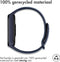 iMoshion Bandje Geschikt voor Xiaomi Mi Band 5 / 6 - iMoshion Siliconen band inkliksysteem ronde sluiting - Blauw