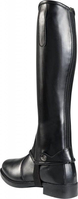 NORTON - Stretch - mini - chaps - Zacht kunstleer - Zwart