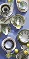 Mica Decorations Xavie - Placemat - Set van 4 - L48 x B33 cm - Groen (4 stuks)