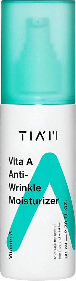 TIA'M - Vita A Anti-Wrinkle Moisturizer - 80 ml - Anti Rimpel - Anti Age - Creme - Collageen - Vitamine A - Korean Skincare