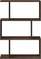 vidaXL - Kamerscherm - / - boekenkast - 3-laags - 70x24x97 - cm - hout - bruin - eiken