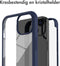 Accezz Hoesje Geschikt voor iPhone 13 Mini Hoesje - Accezz 360° Full Protective Cover - Donkerblauw